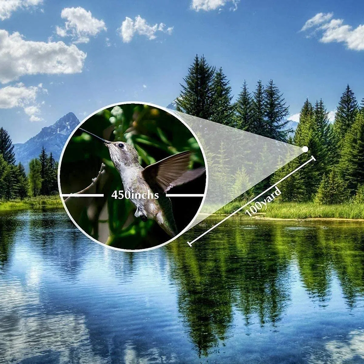 Télescope monoculaire Portable 10 300X25Mm Super Haute Puissance téléobjectif Zoom monoculaire Haut Zoom Professionnel pour Voyager Camping Little Surprise