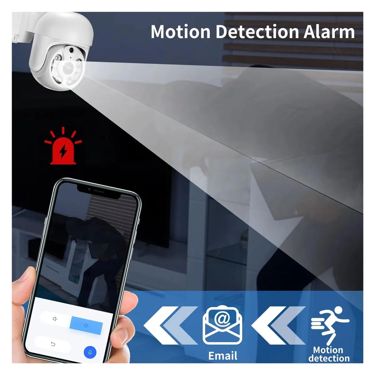 Système de vidéosurveillance PTZ 8MP CCTV