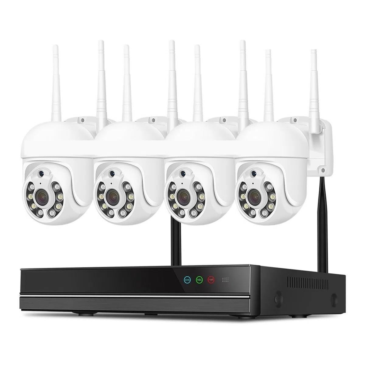 Kit de caméra de sécurité WiFi 5MP Humain
