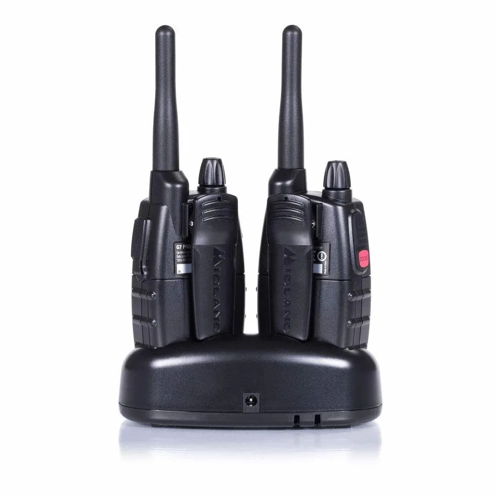 Midland C1090-G7 Pro Talkie Walkie Noir