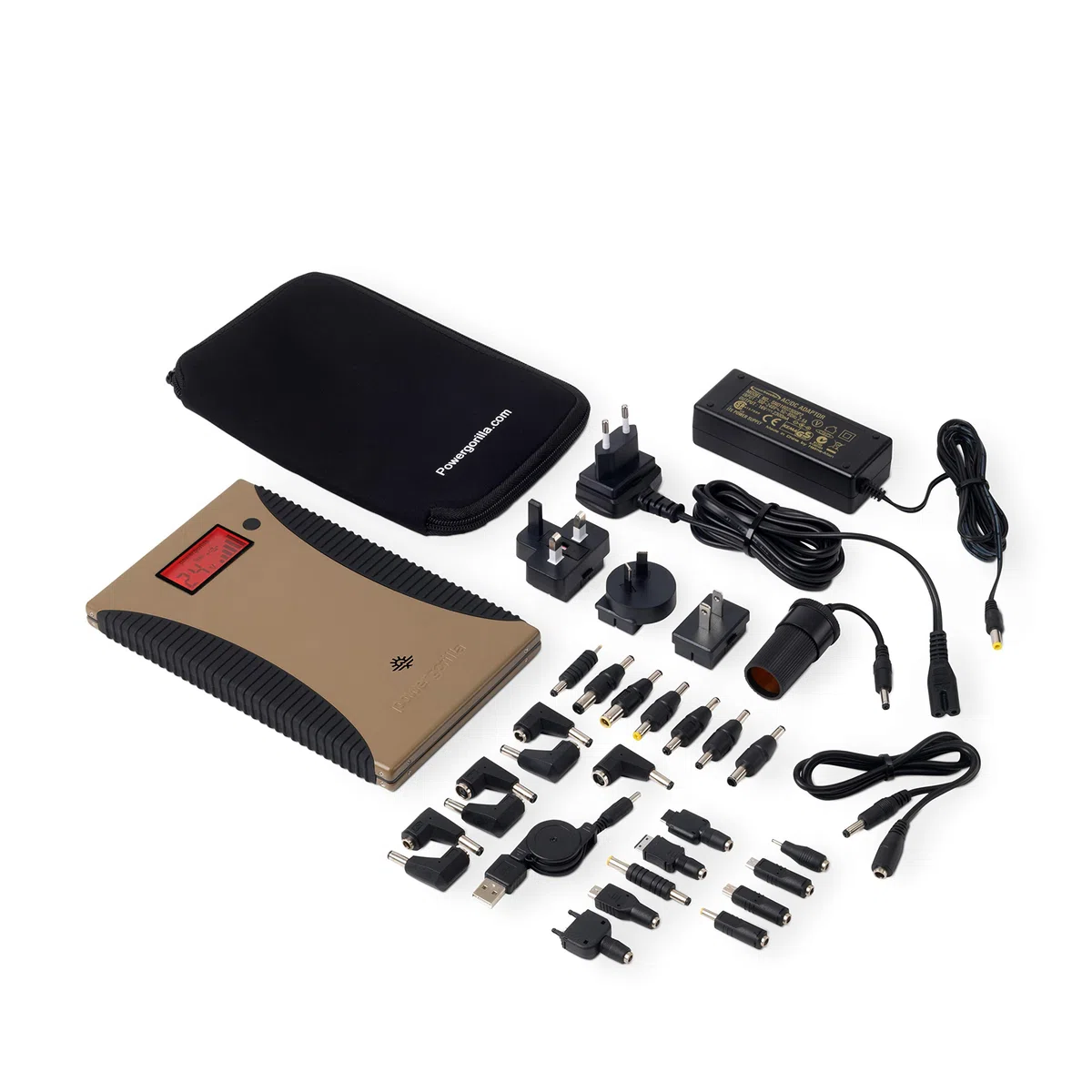 Powertraveller Tactical, PTL-PG002 TAC, Marron, L21,5 x W13 x H17 cm