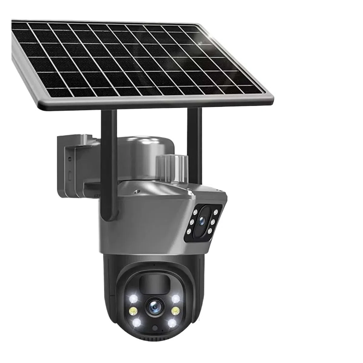 Surveillance de sécurité Solaire extérieure sans Fil Double