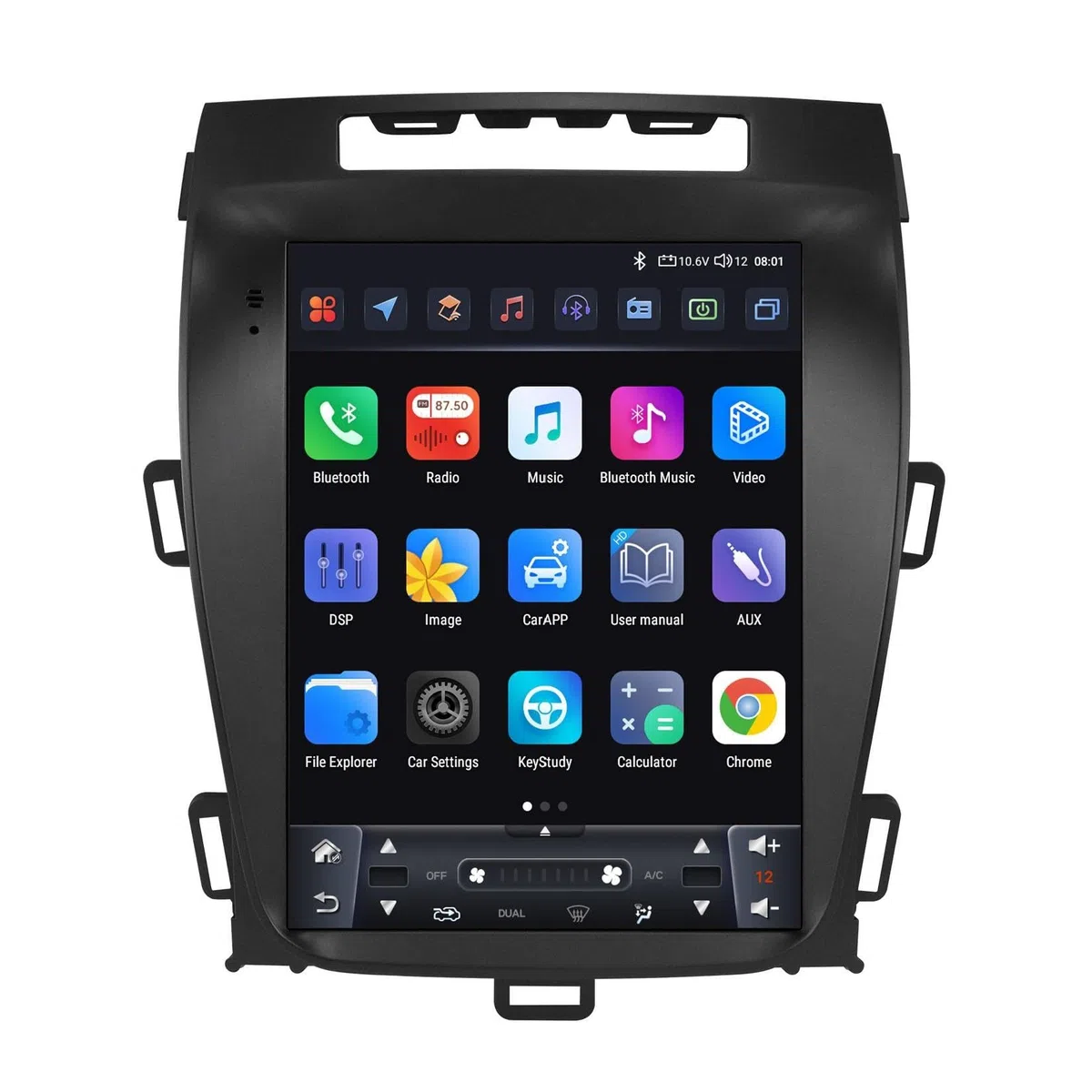 9.7 Pouces Android 16 Autoradio pour Opel Vauxhall Zafira c 2010-2016