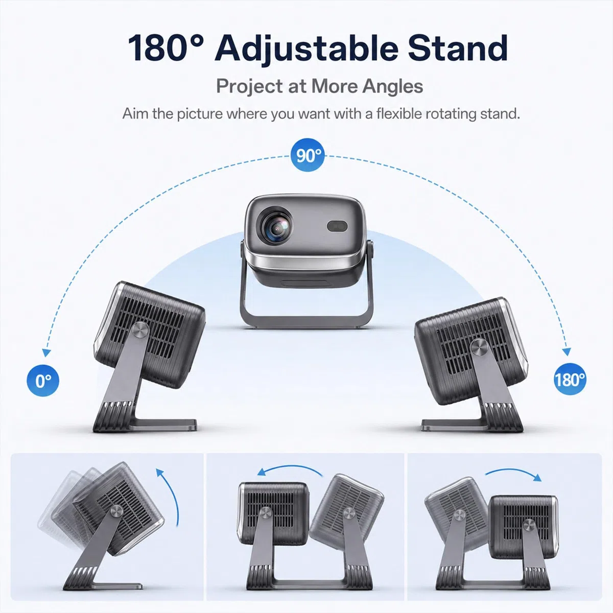 Projecteur intelligent pour plafond de chambre et utilisation extérieure