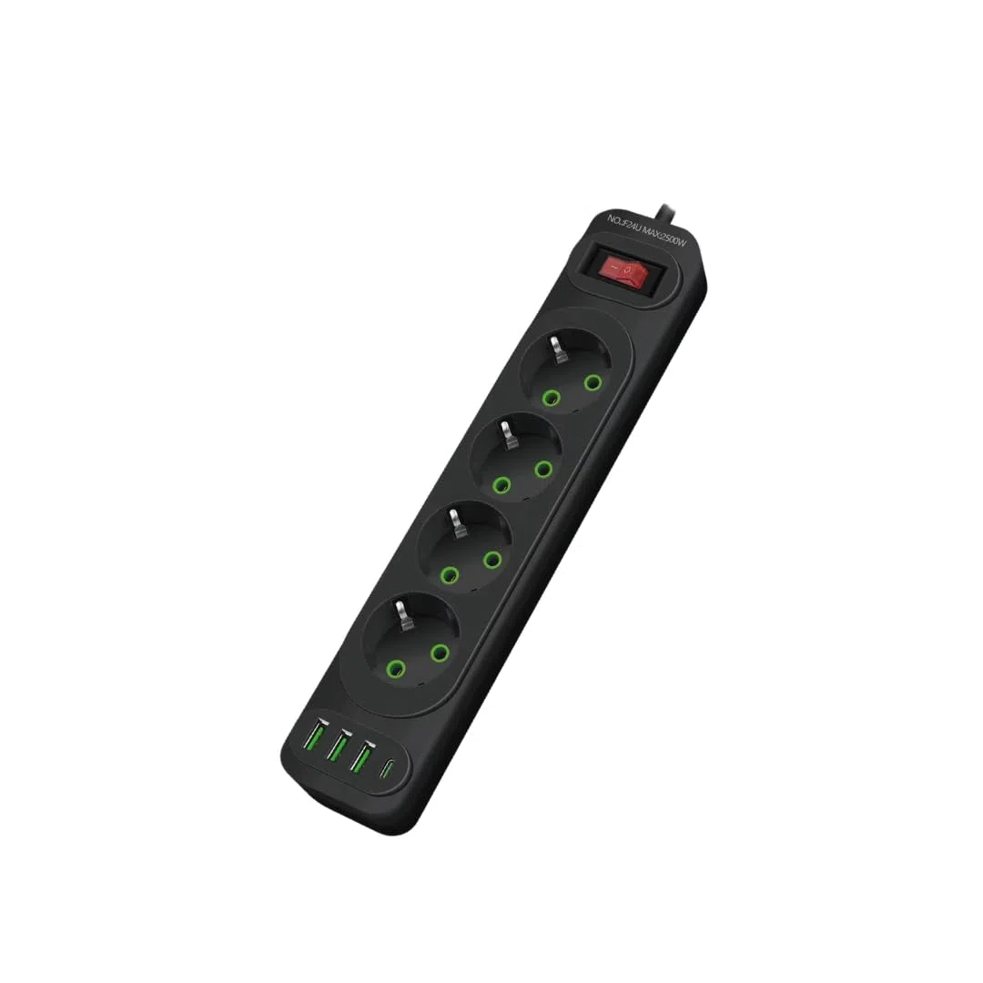 Générique Multiprise Caméra Espion 4K WiFi Noire