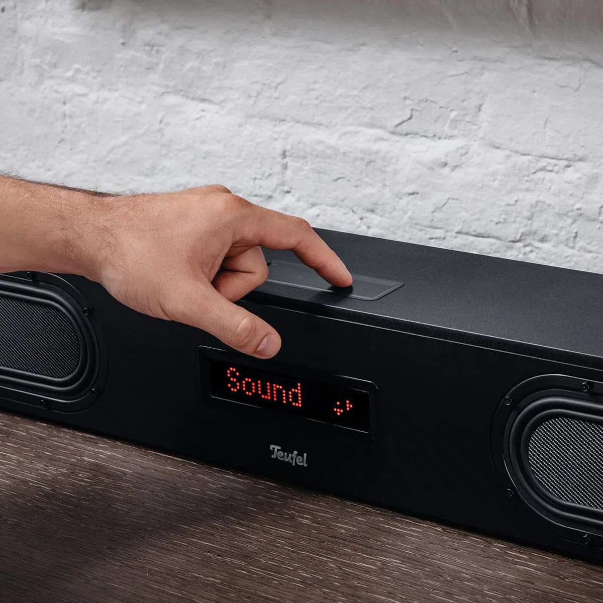 Teufel CINEBAR Ultima Surround 4.0 Kit barre de son Bluetooth avec aptX HDMI Surround Cinéma – Haut-parleur – Noir