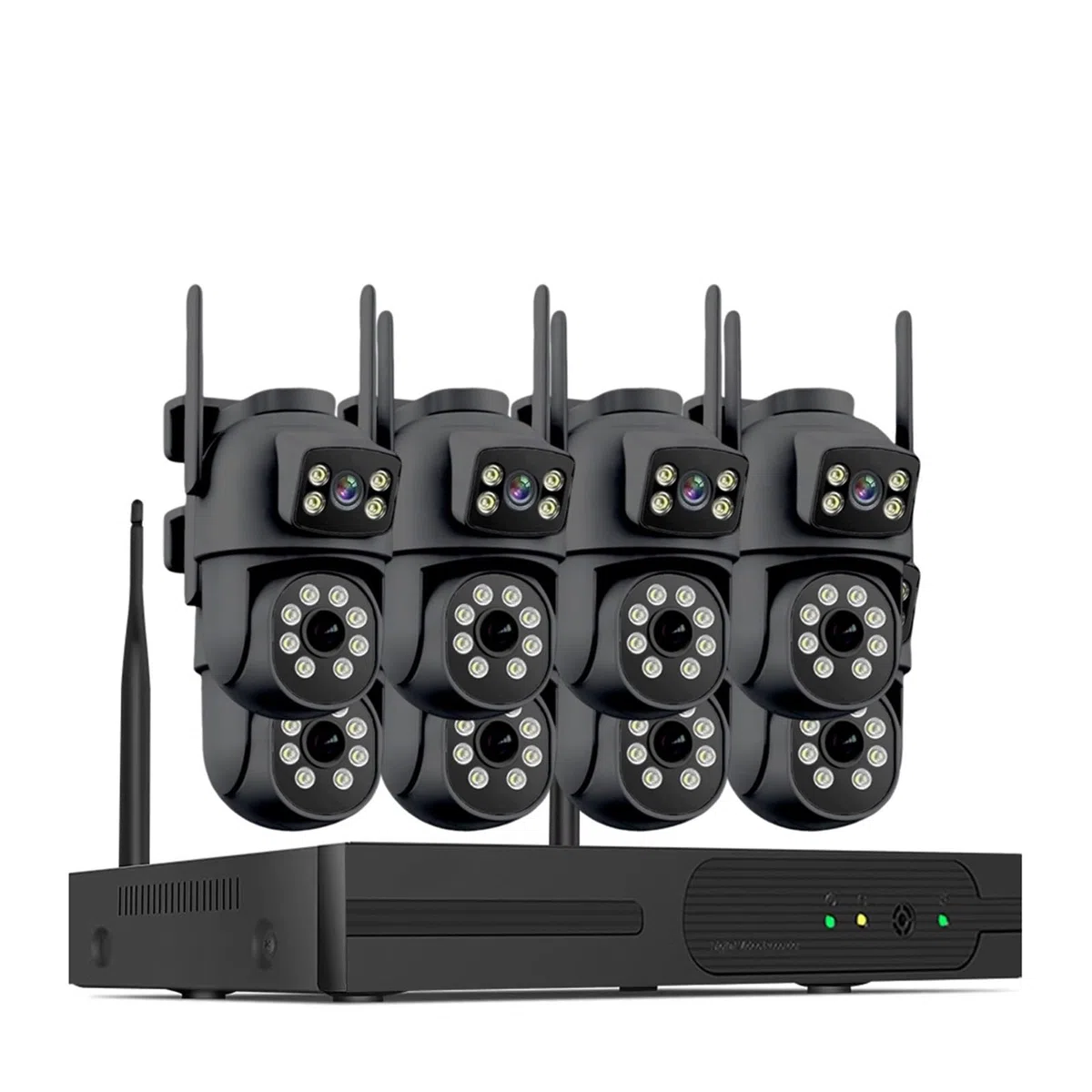 CCTV WiFi à Double Objectif 4K 8MP à Double écran