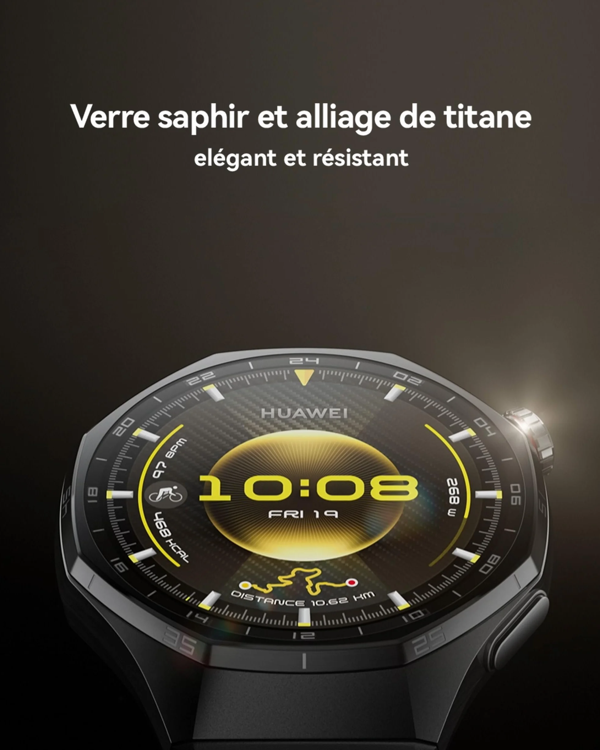 HUAWEI Watch GT6 Pro 46mm Montres connectées + Freebuds 6i Noir Écran AMOLED de 1,47 Pouce, Jusqu'à 21 Jours d'autonomie, Cyclisme de Niveau Professionnel, Compatible avec iOS et Android, Titanium