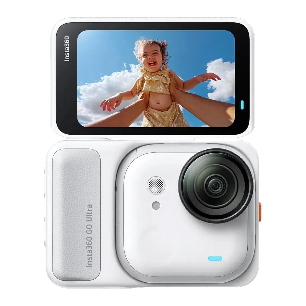 Insta360 Ensemble GO Ultra Standard (Blanc Arctique) + FlexiCare de 2 Ans