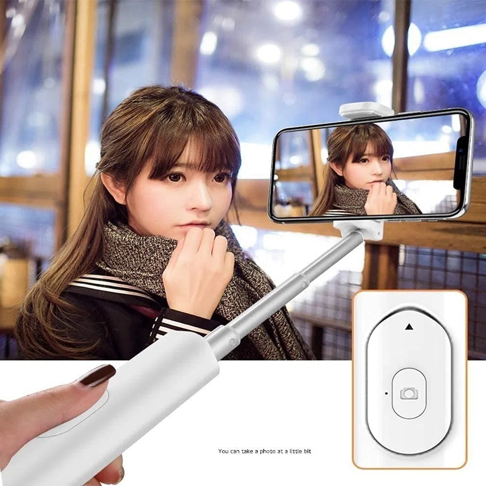 Perche à Selfie 25", trépied Bluetooth Extensible avec télécommande sans Fil for Autres Smartphones de 4,7" à 6,5"