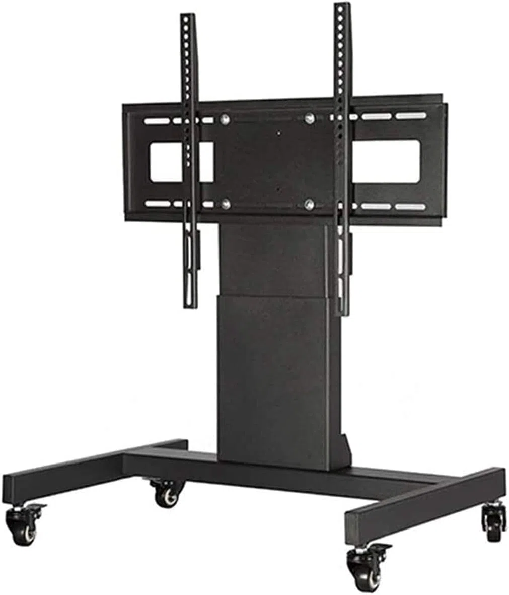 Support TV Roulant Support TV réglable au Sol avec Fonction d'inclinaison Écran TV Mobile pour téléviseurs 3270 Pouces Solution de Divertissement à Domicile Stable élégante