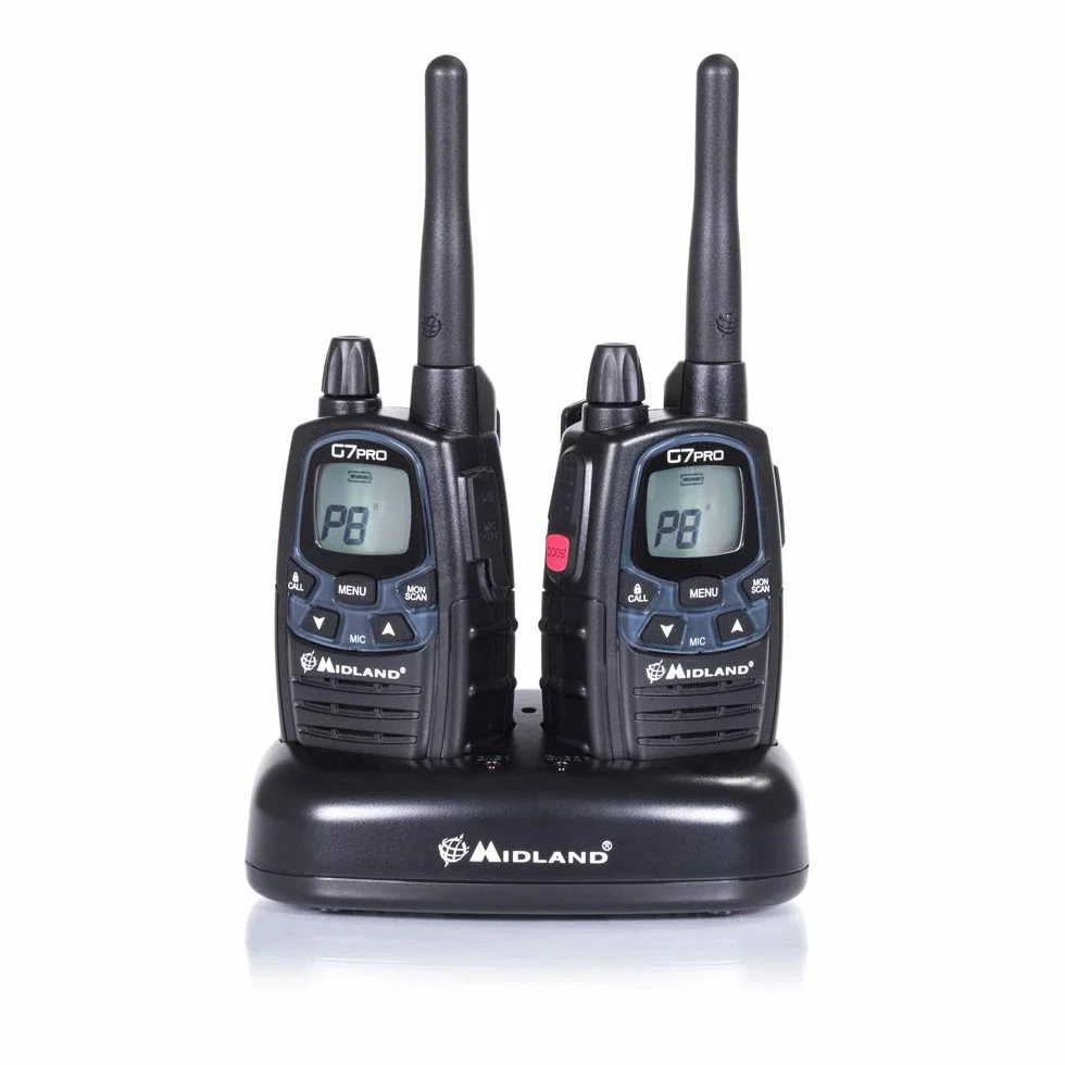 Midland C1090-G7 Pro Talkie Walkie Noir